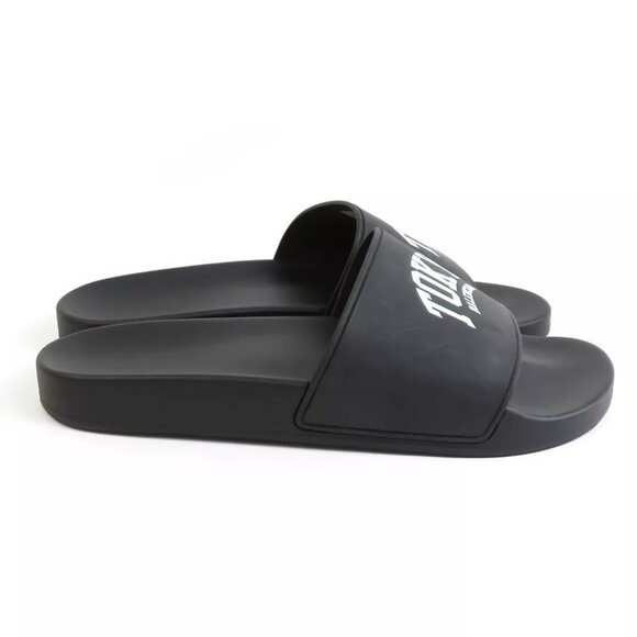 Auth BALENCIAGA TOKYO Sandals Black/White Rubber - Picture 7 of 16